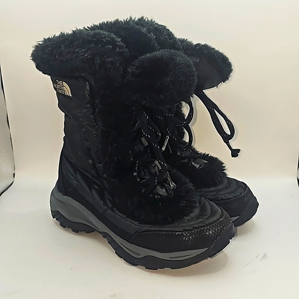 The North Face Girls filles Size 13 Fur Boots